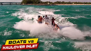 THESE LADIES WERE NOT EXPECTING THIS AT HAULOVER ! | Boats vs Haulover Inlet