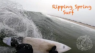 Surfing Pumping Spring Wedges and Novelty Waves! (Go Pro Hero 9 POV)