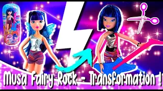 Winx Club - Musa Fairy Rock Transformation!