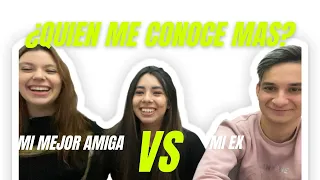 ¿QUIÉN ME CONOCE MÁS? MI EX VS MI MEJOR AMIGA - Cande Navarro