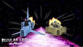 Regular Show - Mordecai And Rigby Shoot Each Other | Regular Show: The Movie