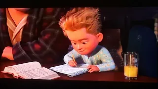 Incredibles 2 Math Assignment Scene + Tony Forgets Violet Scene