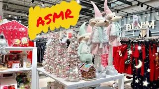 ❄️АСМР, Новогодний шопинг, гуляем по магазину, нежный шепот/ ASMR shopping❄️