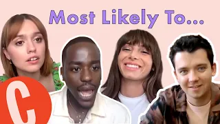 "We've all stolen from set!" The cast of Sex Education play Most Likely To | Cosmopolitan UK