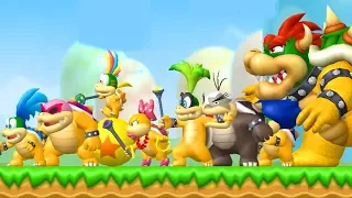 What happens when Mario fights all koopalings at once