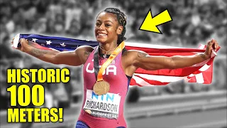 The INSANE Way Sha'Carri Richardson Made History And SHOCKED Everyone!