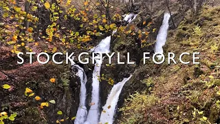 Stockghyll Force beside Ambleside  4K