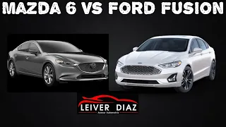 Mazda 6 Signature Vs Ford Fusion Titanium - Clash of the Titans