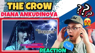 THE CROW - "Ворона" - Диана Анкудинова | "Поп-хит" 🇷🇺 (REACTION)