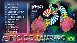 Sambas de Enredo Rio de Janeiro 2023 - Oficial (Parintins HD® Vídeos)