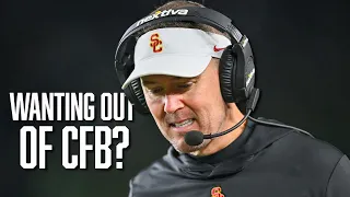 Does Lincoln Riley Already Want Out of Southern California? | USC Football | Pac-12