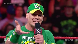 John Cena Opens Raw 7-19-21