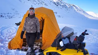 Hot Tent Winter Camping | Keeping Warm in the Mountains