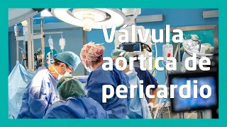 Implantación válvula aórtica de pericardio Dafodil - Servicio de Cirugía Cardiovascular