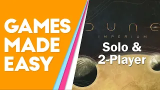 Dune Imperium Solo & 2-Player: How to Play and Tips