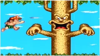 Super Adventure Island II - All Bosses (Snes)