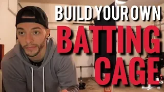 Build Your Own Batting Cage AT HOME