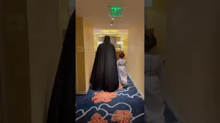 Lord Vader Taking The Princess to Megacon