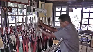 The signal box plays Jingle Bells. Rambukkana, Sri Lanka