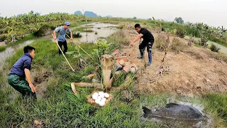 Catching Catfish And Cobras At The River's Edge Is Extremely Dangerous