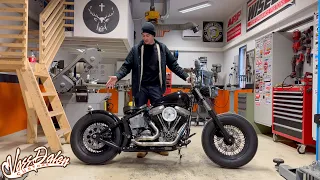 Harley-Davidson Softail Bobber build part 3