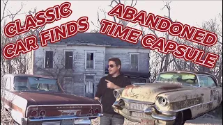 CLASSIC CAR FINDS!! ABANDONED HOUSE (TIME CAPSULE)! EXPLORING PAWNEE CITY!