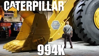 Caterpillar's biggest wheel loader - The statistics behind the size.