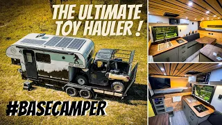 Introducing the Ultimate Off-Grid Toy Hauler Camper! #mvwbasecamper #basecamper