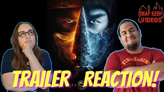 Mortal Kombat 2021 Trailer Reaction!!