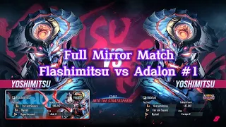 Flashimitsu vs Adalon - Full Mirror Match #1 - Yoshimitsu Tekken 8