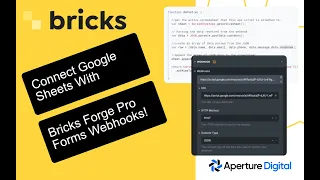 Connect Google Sheets With Bricks Forge Pro Form Webhook