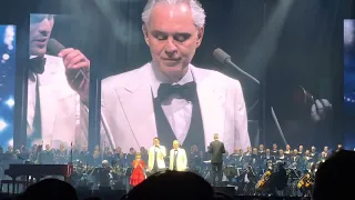 Andrea Bocelli concert at MGM Las Vegas 12/3/22 - The Greatest Gift (Feat. Matteo & Virginia)