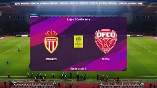 PES 2020 | Monaco vs Dijon - France Ligue 1 | 09 November 2019 | Full Gameplay HD