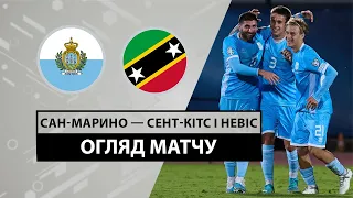San Marino — Saint Kitts and Nevis | Highlights | Football | Friendly match