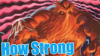 How Strong  is Xemnu The Titan | Marvel Comics ~ Hulk Foe | How Strong series