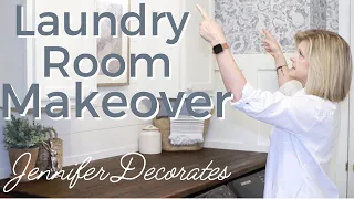 Laundry Room Makeover | Jennifer Decorates
