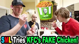 SML TRIES KFC'S FAKE CHICKEN!!!