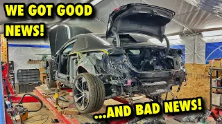 My 2019 Audi Rs5 From COPART Looks like a DISASTER...BUT ITS REALLY NOT! SUPER LUCKY!! [Part 4]