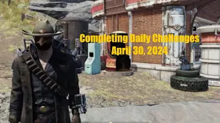 Fallout 76 Completing Daily Challenges For April 30, 2024 Quick Easy Guide - Invaders From Beyond