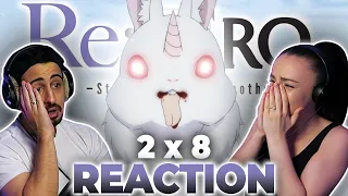 WTF JUST HAPPENED?! Re:ZERO 2x8 REACTION!