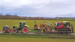 Une dameuse Pistenbully 400 à l'épandage d'engrais dans des parcelles humides !  ETA Maxime Pellerat