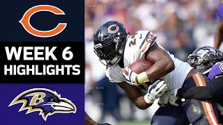 Bears vs. Ravens | NFL Week 6 Game Highlights
