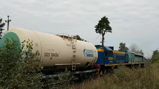 ТЭ114-0067, ТЭМ2М-048 Манёвры в ООО "Первый завод".