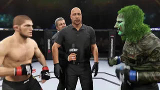 Khabib vs. Green Slime - EA Sports UFC 2 - Champion Fight