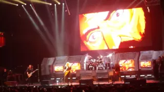 Megadeth The Threat Is Real live @ Joe Louis Arena, Detroit, MI. 10/9/16