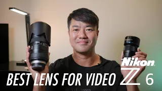 Best lens for video shooting with Nikon Z6