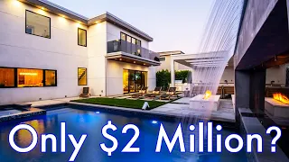 Touring a Sherman Oaks Modern Mansion