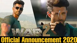 War 2 Official Announcement, Hrithik Roshan, Tiger Shroff, Vani Kapoor, Ashutosh Rana