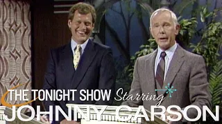 Johnny Steals Letterman’s Truck and Judge Wapner Rules | Carson Tonight Show