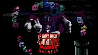 Friday Night Funkin': Mario's Madness V2 - All Stars But Everything And Everybody Sing It